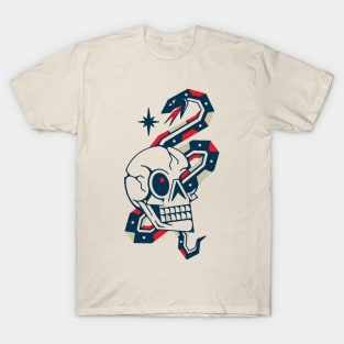 Snake And Skull T-Shirt